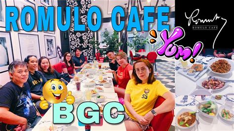 cafe romulo bgc|Welcome to the newest Romulo Cafe branch in Bonifacio Global .